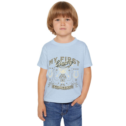 My First Country Concert - Heavy Cotton™ Toddler T-shirt