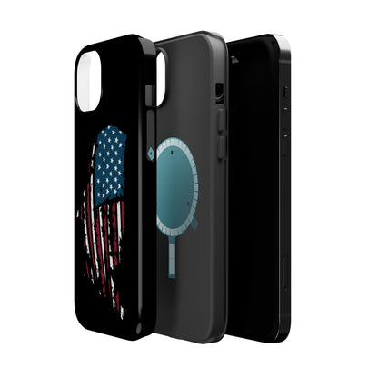 US Flag - iPhone Magnetic Tough Case