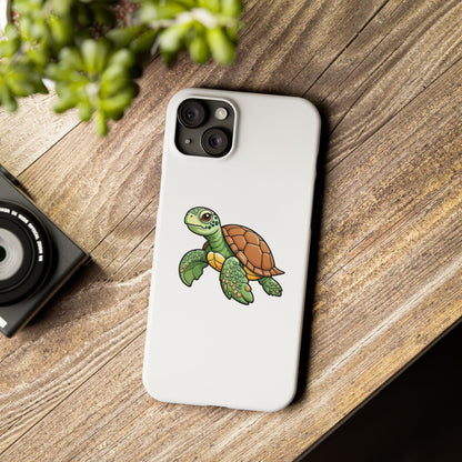 Sea Turtle - Slim Phone Cases