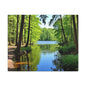 Summer Lake - Canvas Gallery Wraps