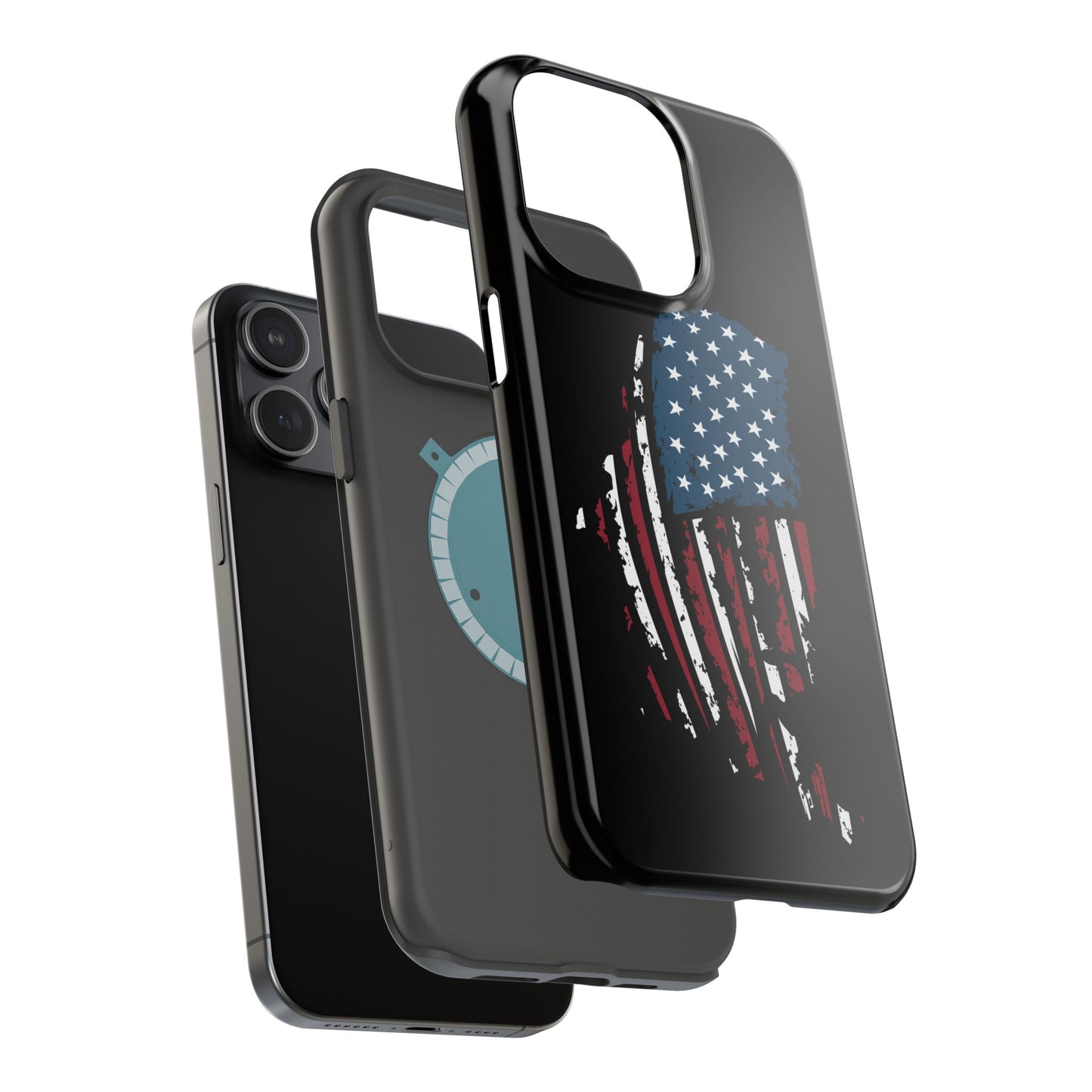 US Flag - iPhone Magnetic Tough Case