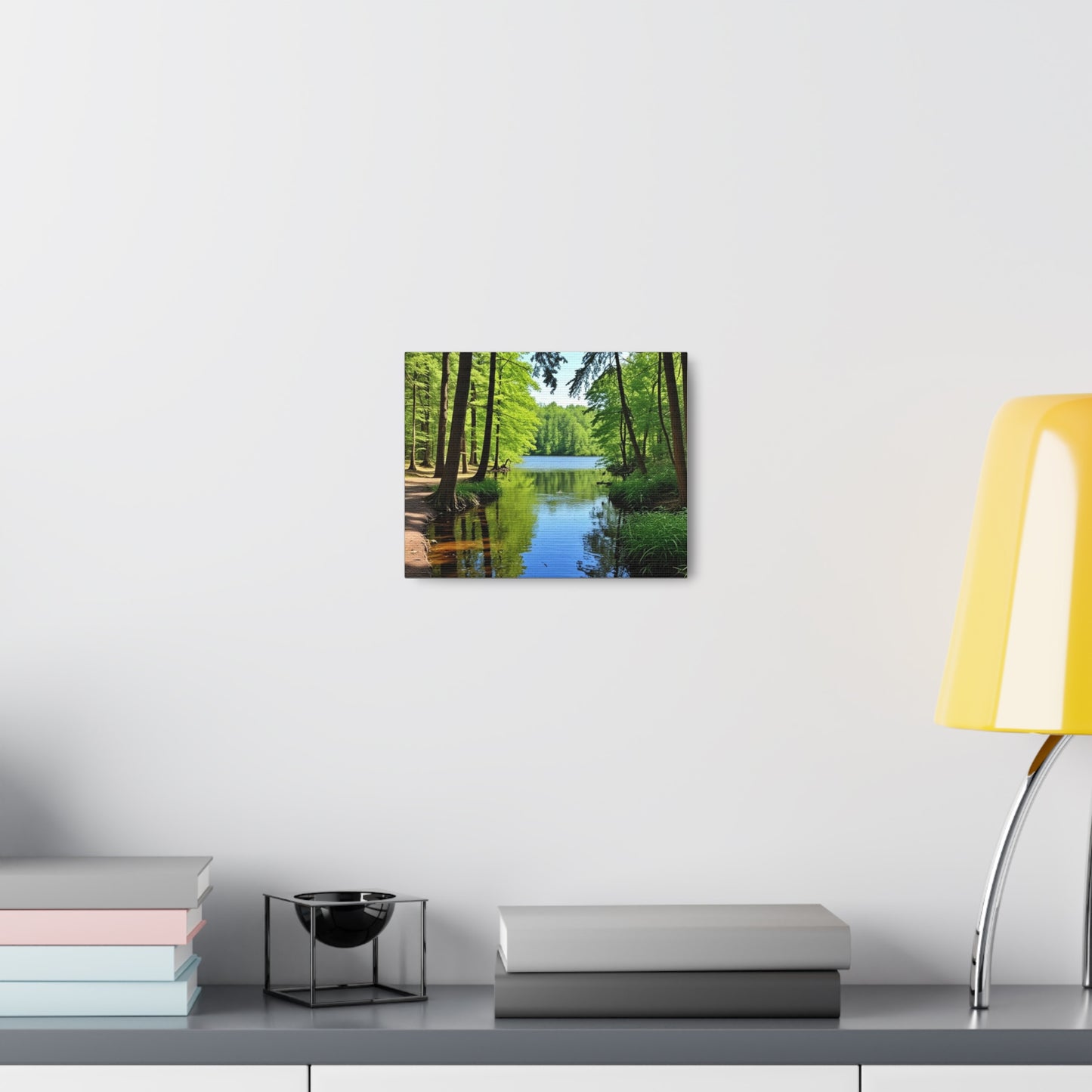 Summer Lake - Canvas Gallery Wraps