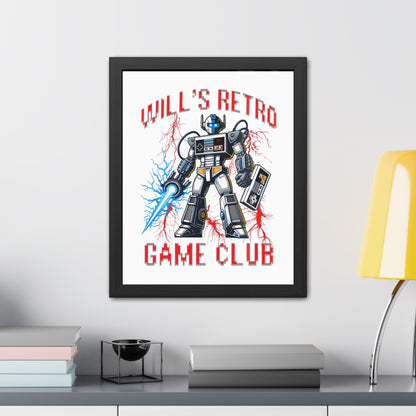 Will's Retro Game Club Exclusive - Framed Posters