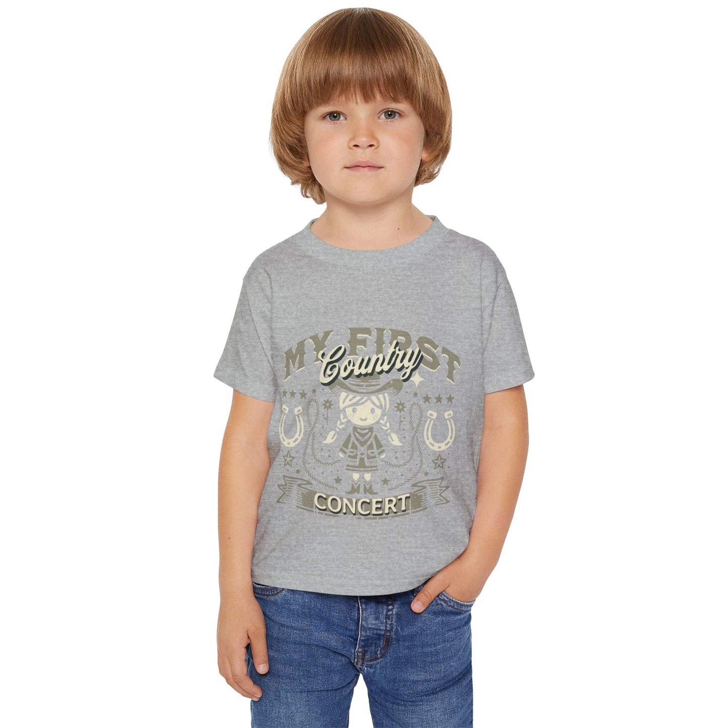 My First Country Concert - Heavy Cotton™ Toddler T-shirt