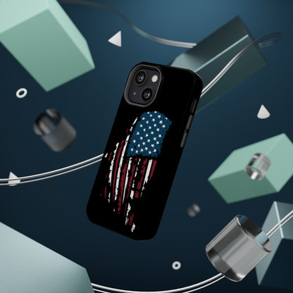 US Flag - iPhone Magnetic Tough Case