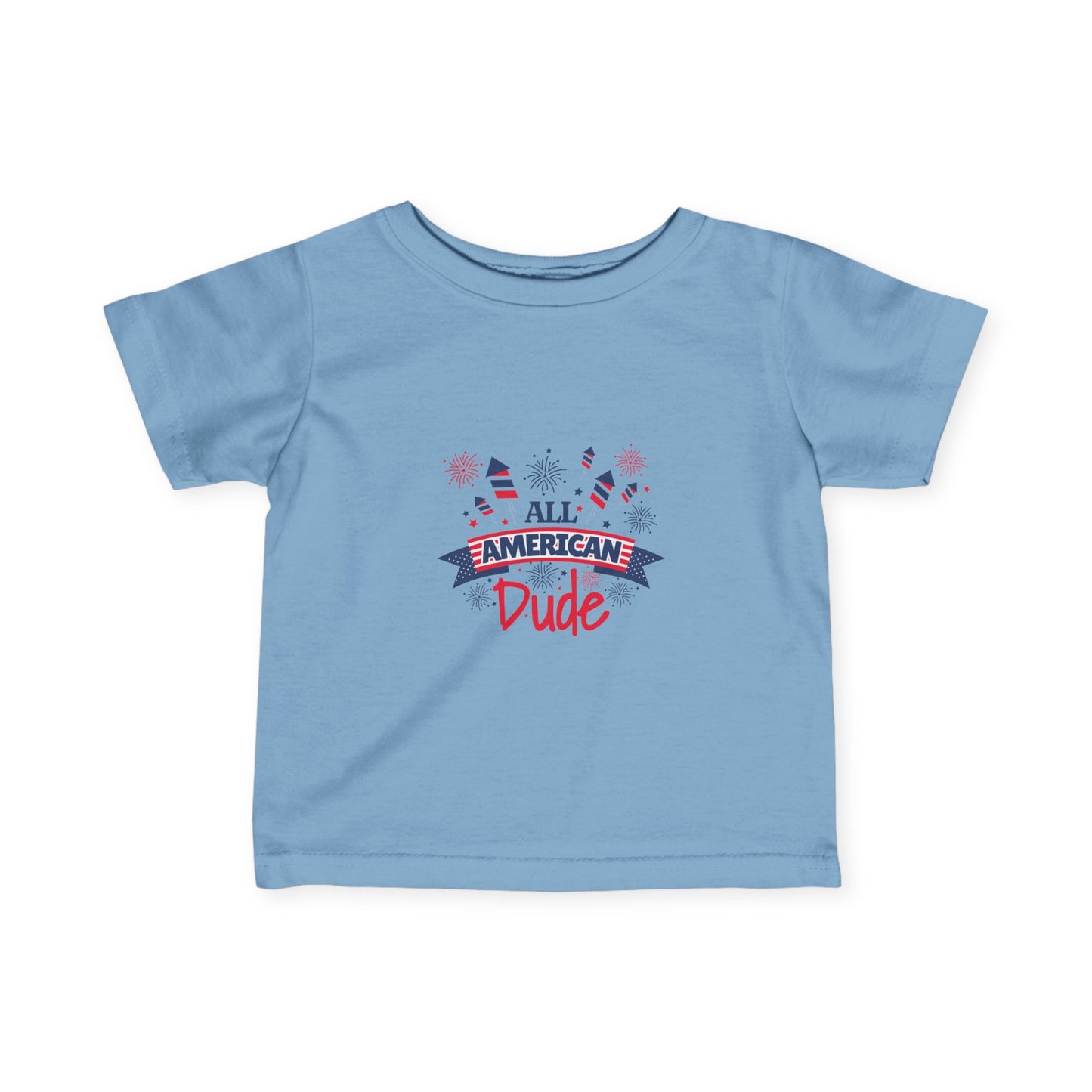 All American Dude - Infant Fine Jersey Tee