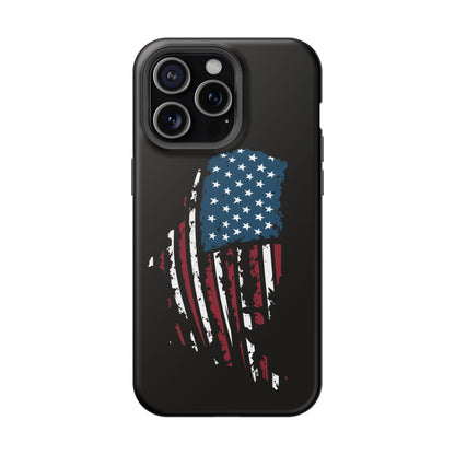 US Flag - iPhone Magnetic Tough Case