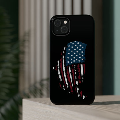 US Flag - iPhone Magnetic Tough Case