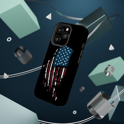 US Flag - iPhone Magnetic Tough Case