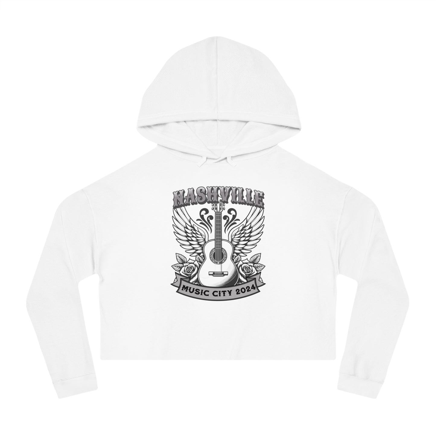 Nashville - Women’s Cropped Hooded Sweatshirt