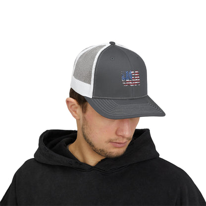 USA -Snapback Trucker Cap