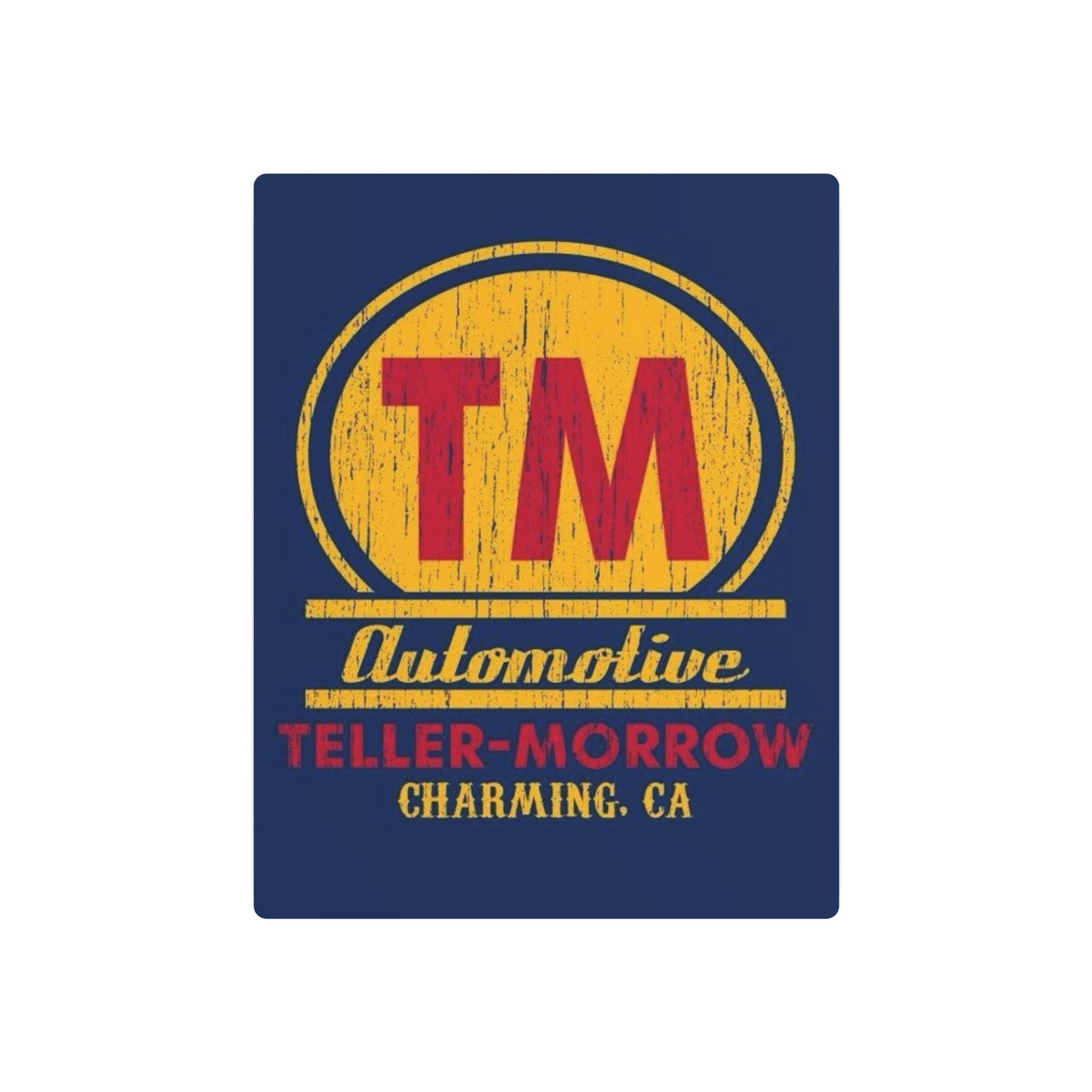 Teller Marrow Automotive - Metal Art Sign