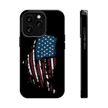 US Flag - iPhone Magnetic Tough Case