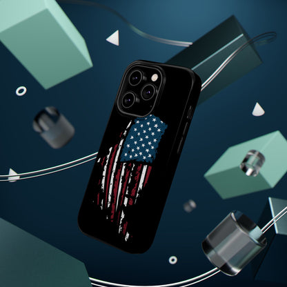 US Flag - iPhone Magnetic Tough Case