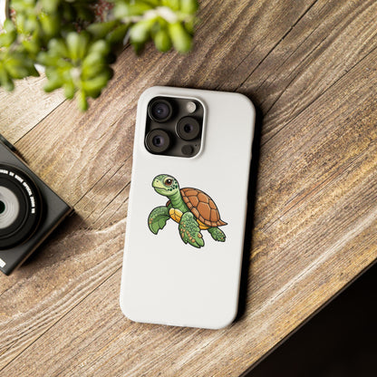 Sea Turtle - Slim Phone Cases