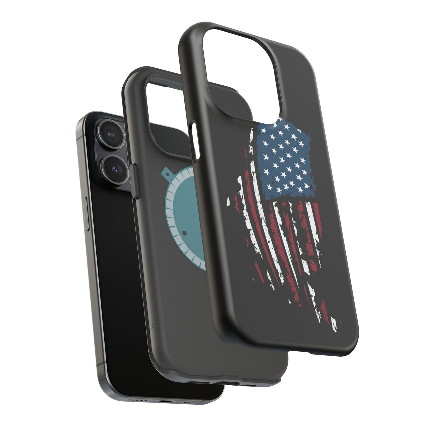 US Flag - iPhone Magnetic Tough Case