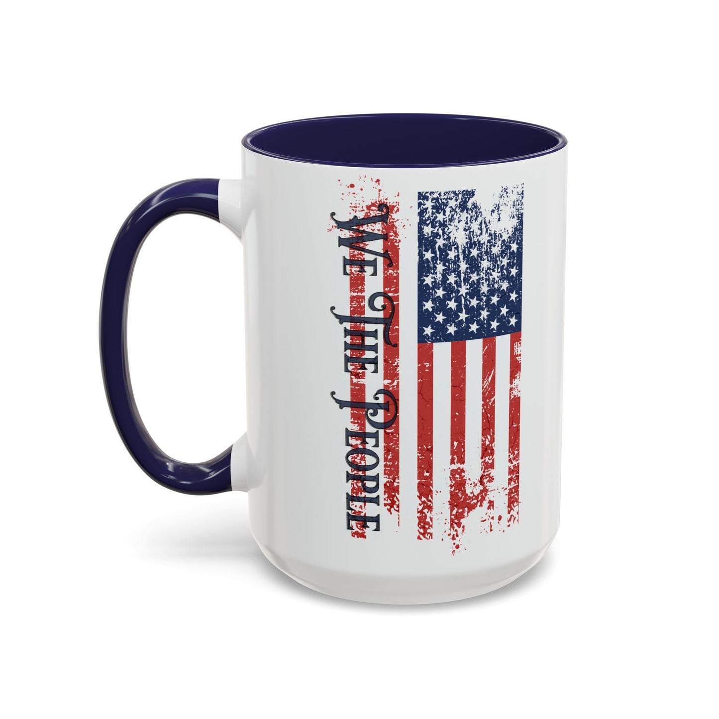 We The People Mug - Accent Coffee Mug (11, 15oz)