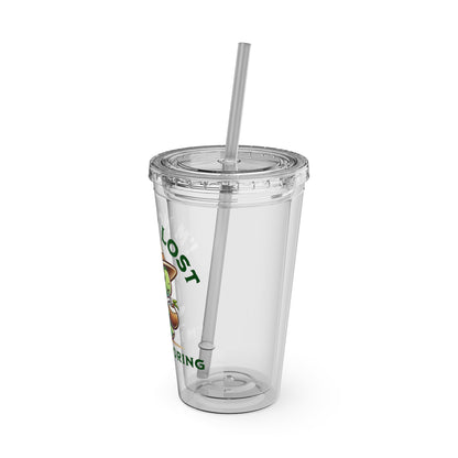 I'm Not Lost, I'm Exploring - Sunsplash Tumbler with Straw, 16oz