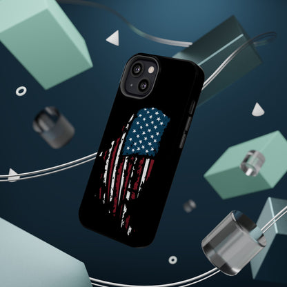 US Flag - iPhone Magnetic Tough Case