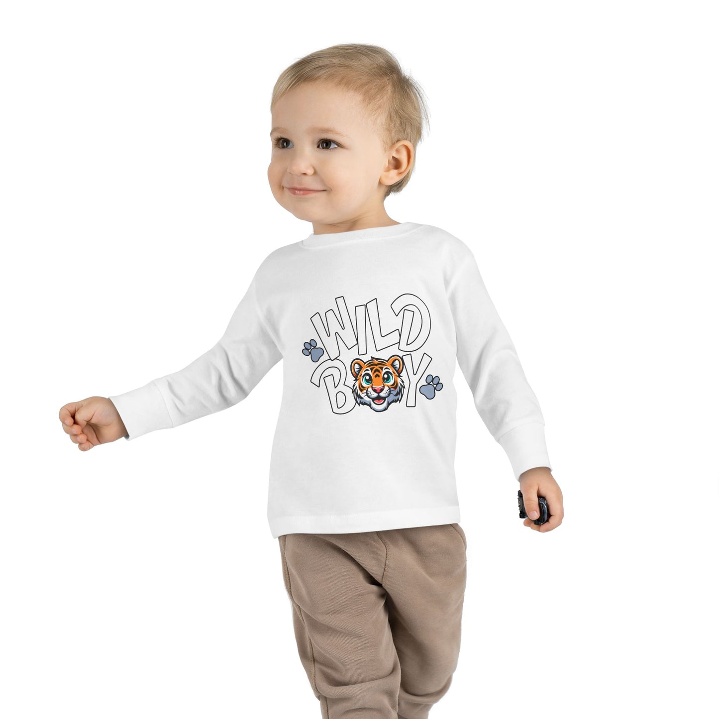 Wild Boy - Toddler Long Sleeve Tee