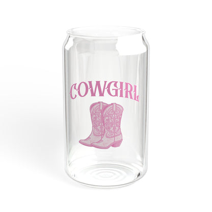 Cowgirl - Sipper Glass, 16oz