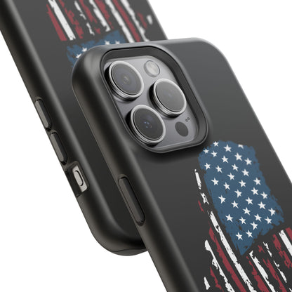 US Flag - iPhone Magnetic Tough Case