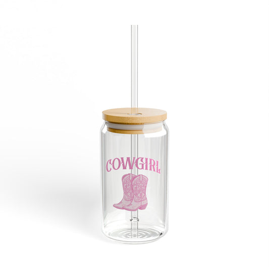 Cowgirl - Sipper Glass, 16oz