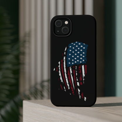 US Flag - iPhone Magnetic Tough Case