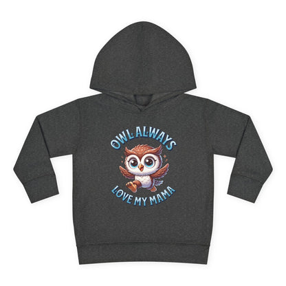 Owl Always Love my Momma -Toddler Pullover Fleece Hoodie