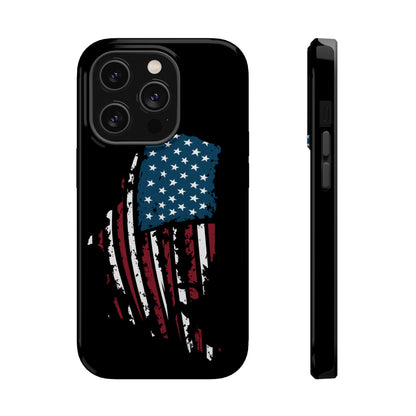 US Flag - iPhone Magnetic Tough Case