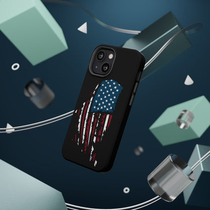 US Flag - iPhone Magnetic Tough Case