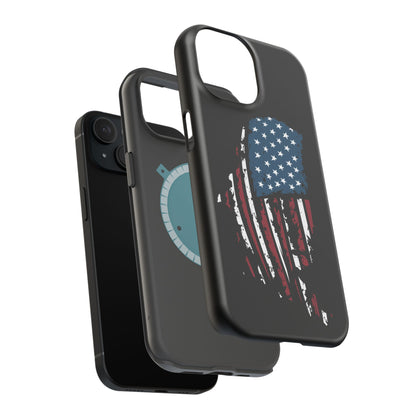 US Flag - iPhone Magnetic Tough Case