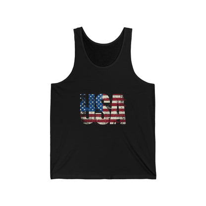 USA - Unisex Jersey Tank