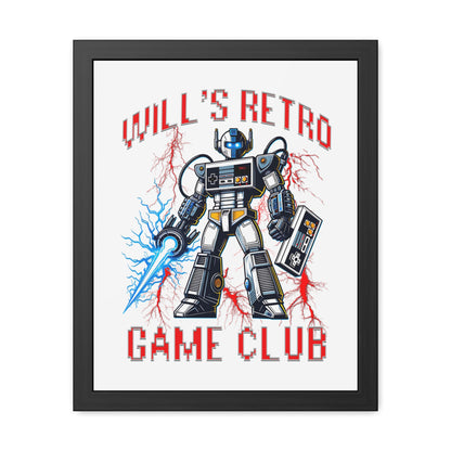 Will's Retro Game Club Exclusive - Framed Posters