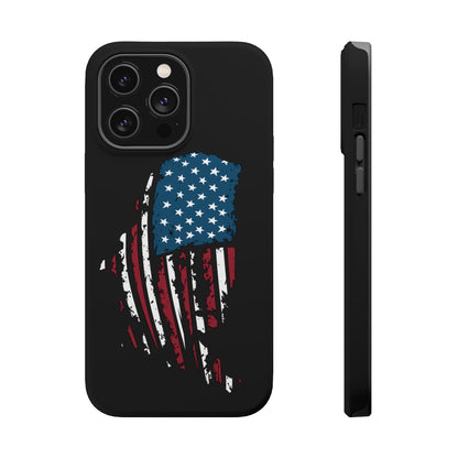 US Flag - iPhone Magnetic Tough Case