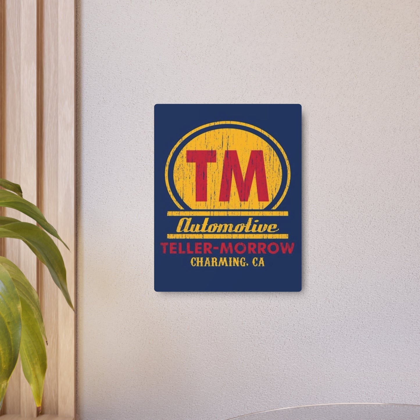 Teller Marrow Automotive - Metal Art Sign