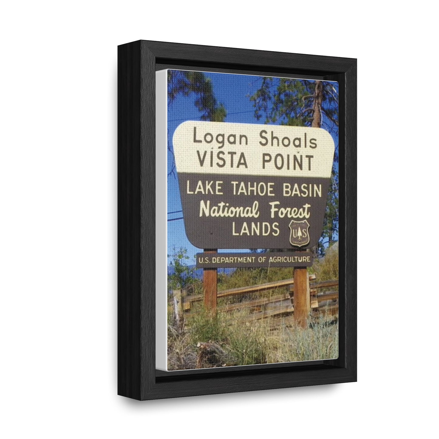 Logan Shoals Vista Point - Lake Tahoe Canvas