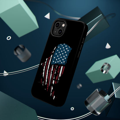 US Flag - iPhone Magnetic Tough Case