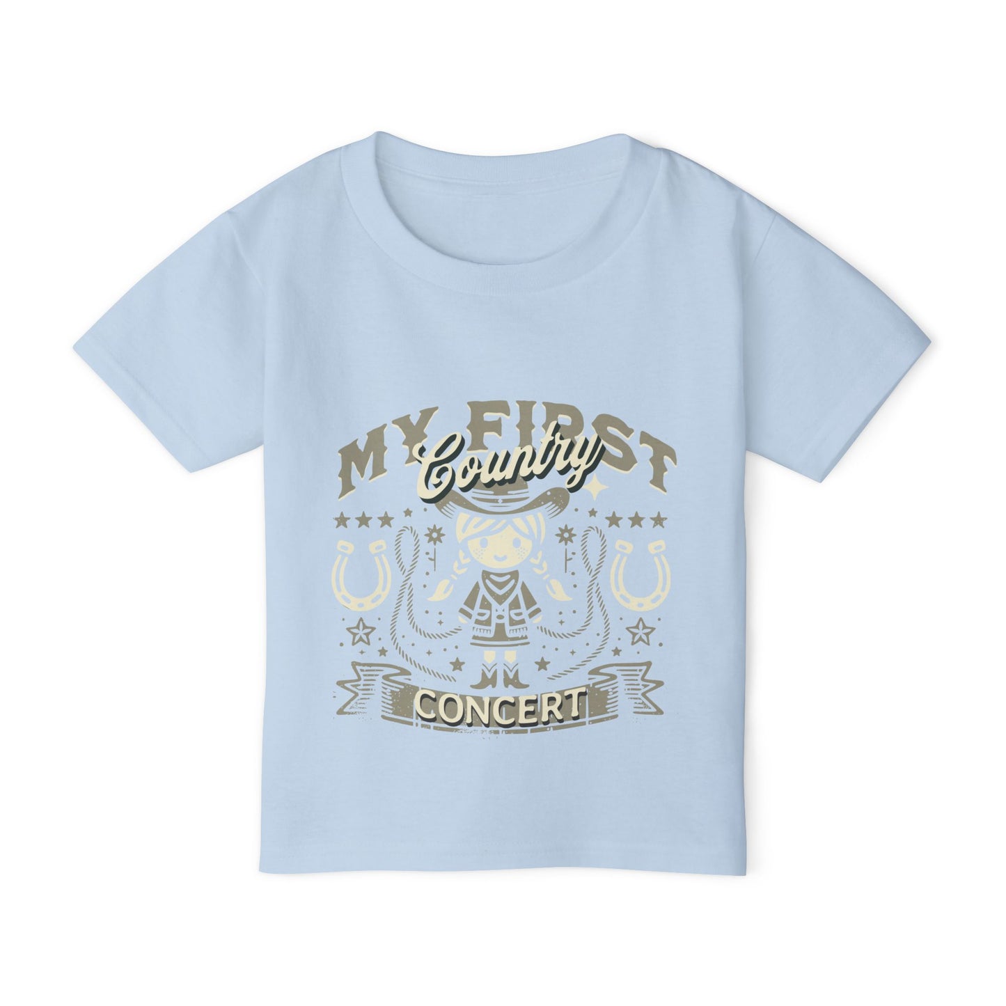 My First Country Concert - Heavy Cotton™ Toddler T-shirt