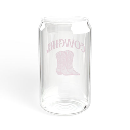 Cowgirl - Sipper Glass, 16oz