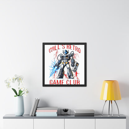 Will's Retro Game Club Exclusive - Framed Posters