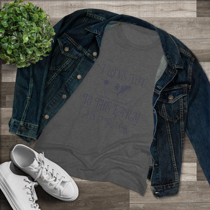 I Love you to the Farm & Back - Women's Triblend Tee