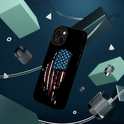 US Flag - iPhone Magnetic Tough Case