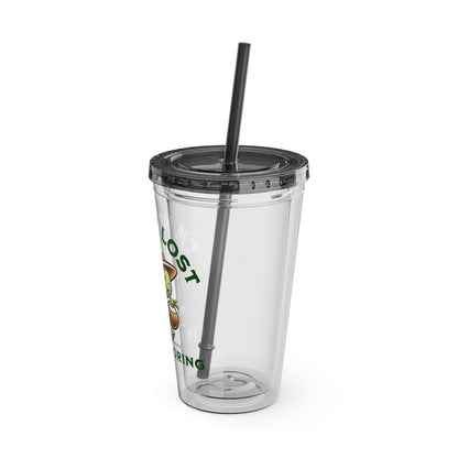 I'm Not Lost, I'm Exploring - Sunsplash Tumbler with Straw, 16oz