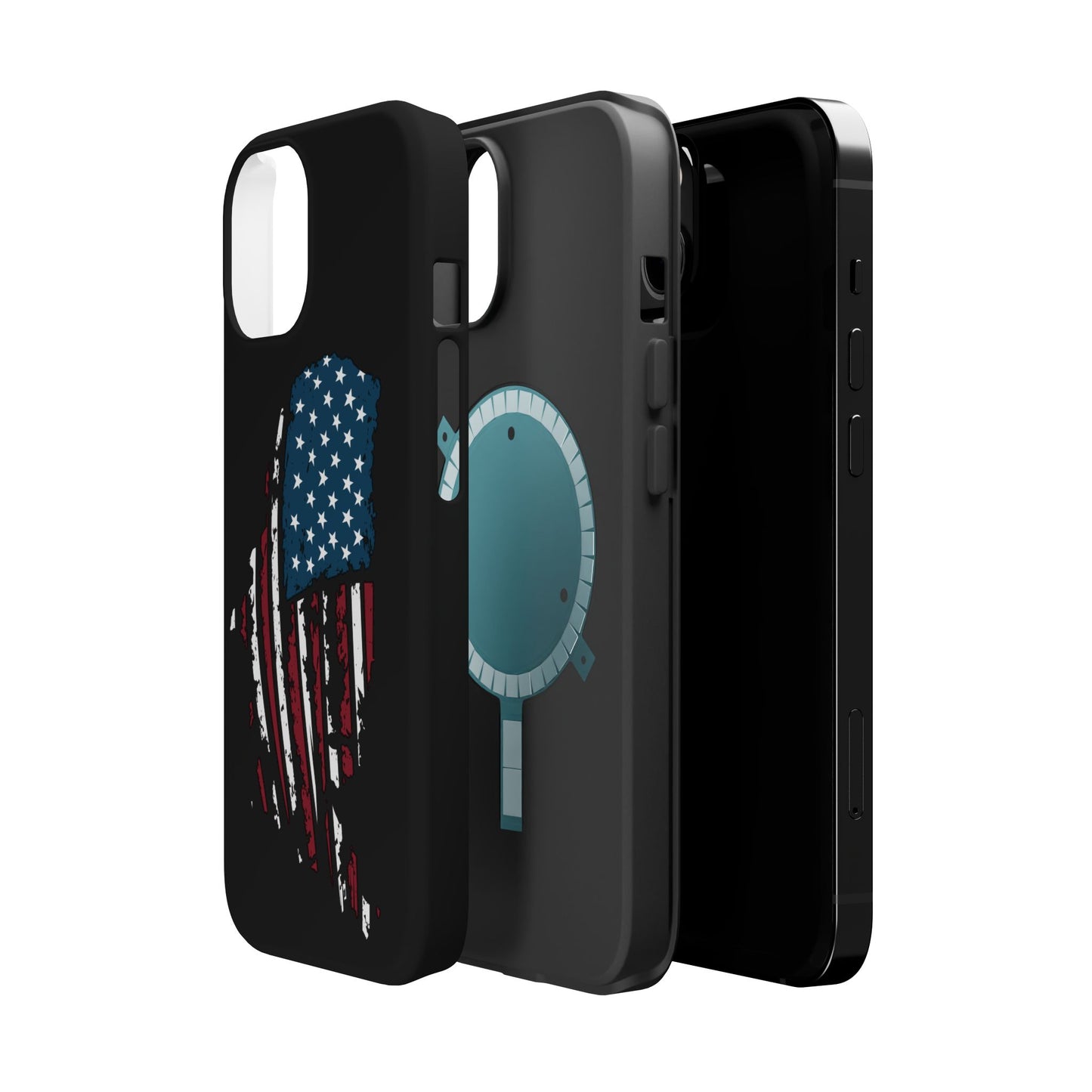 US Flag - iPhone Magnetic Tough Case