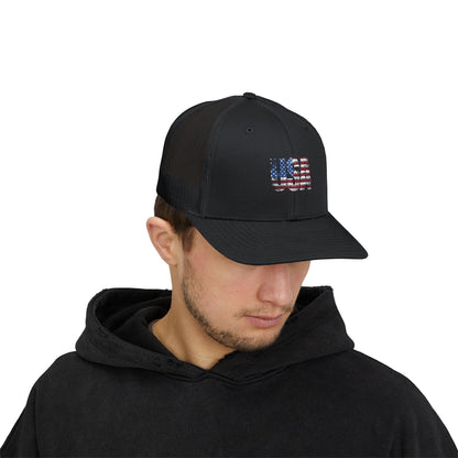 USA -Snapback Trucker Cap