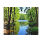 Summer Lake - Canvas Gallery Wraps