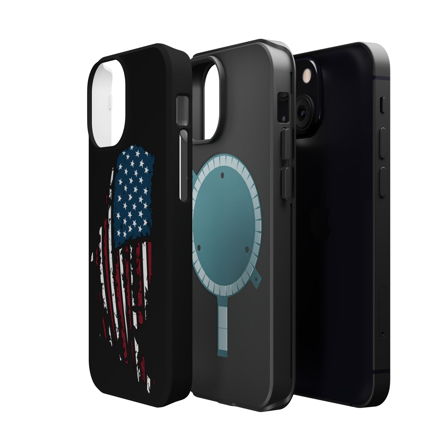 US Flag - iPhone Magnetic Tough Case