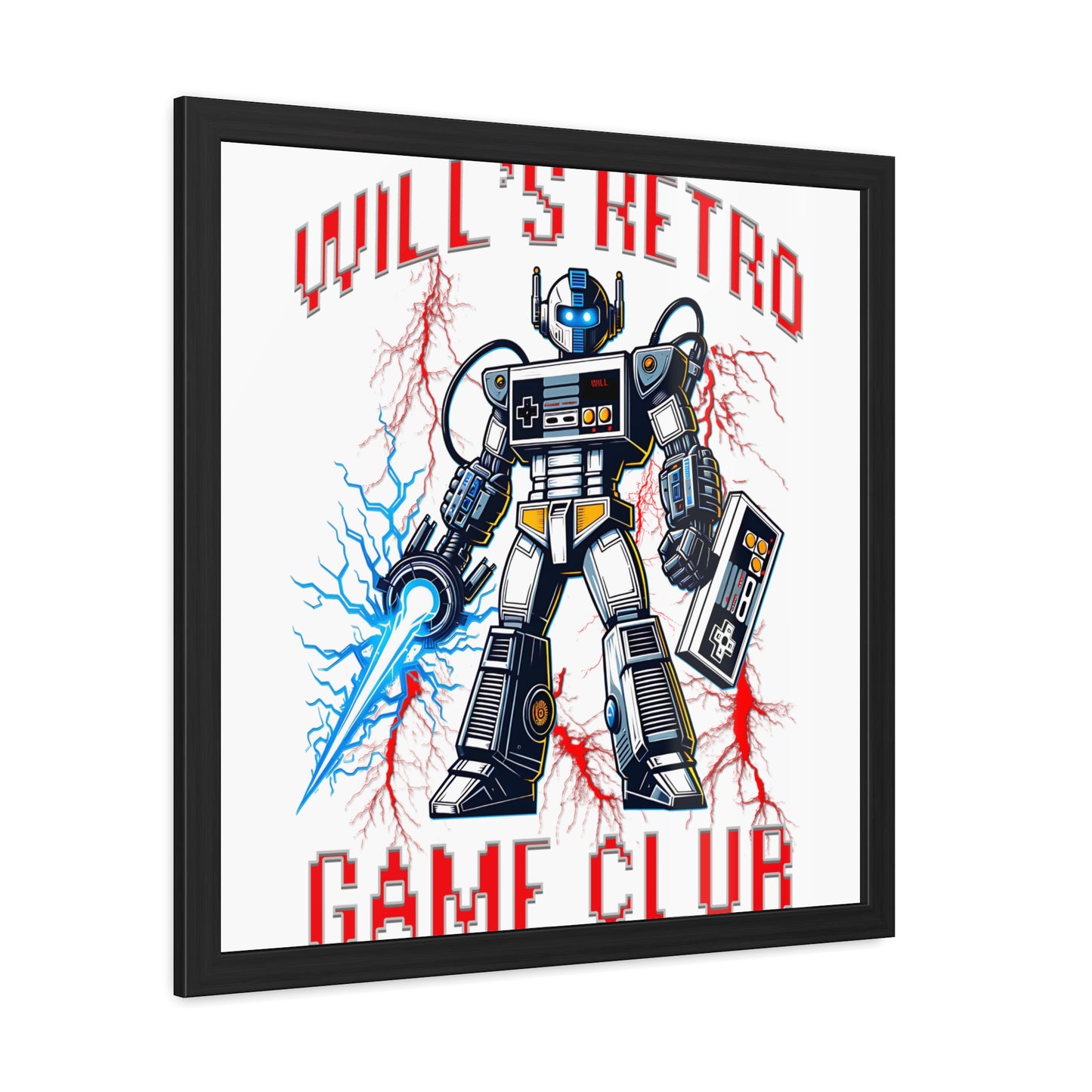 Will's Retro Game Club Exclusive - Framed Posters