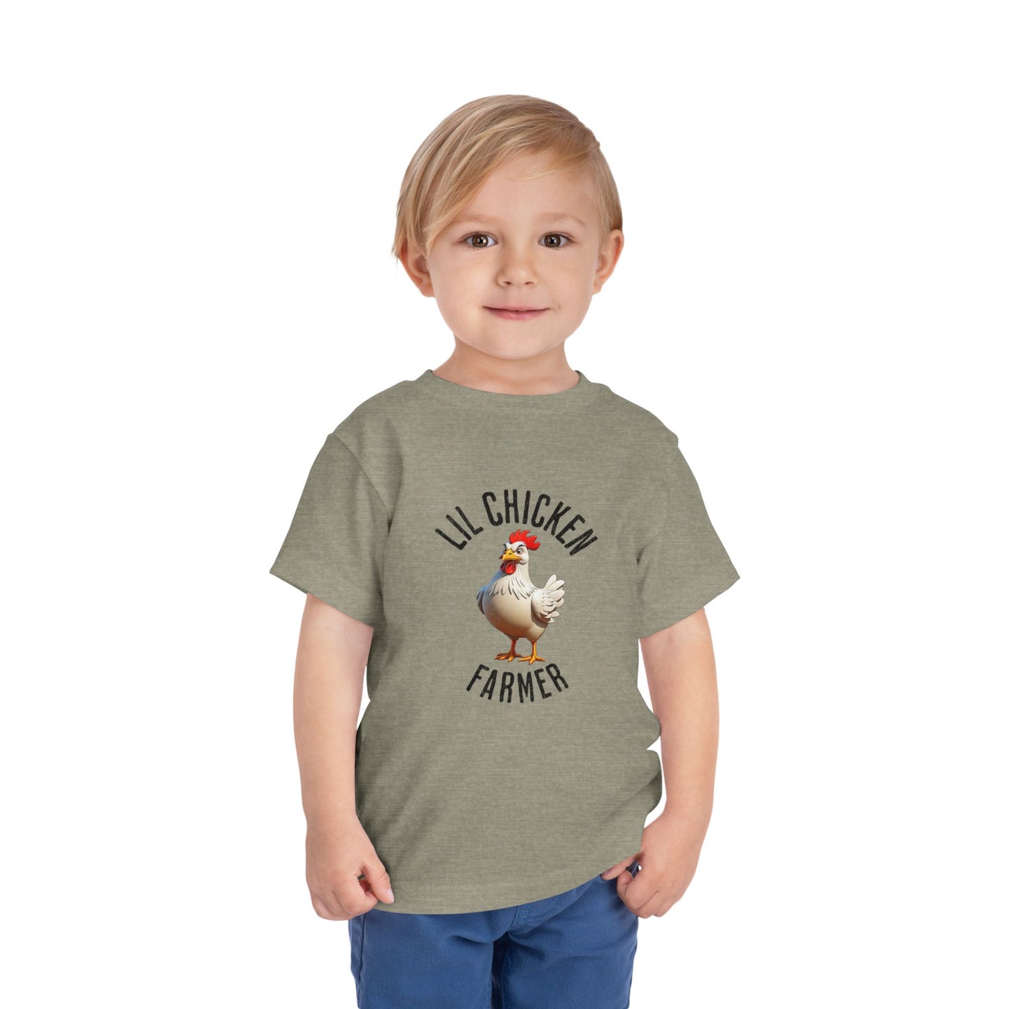 Lil Chicken Farmer - Toddler Short Sleeve Tee